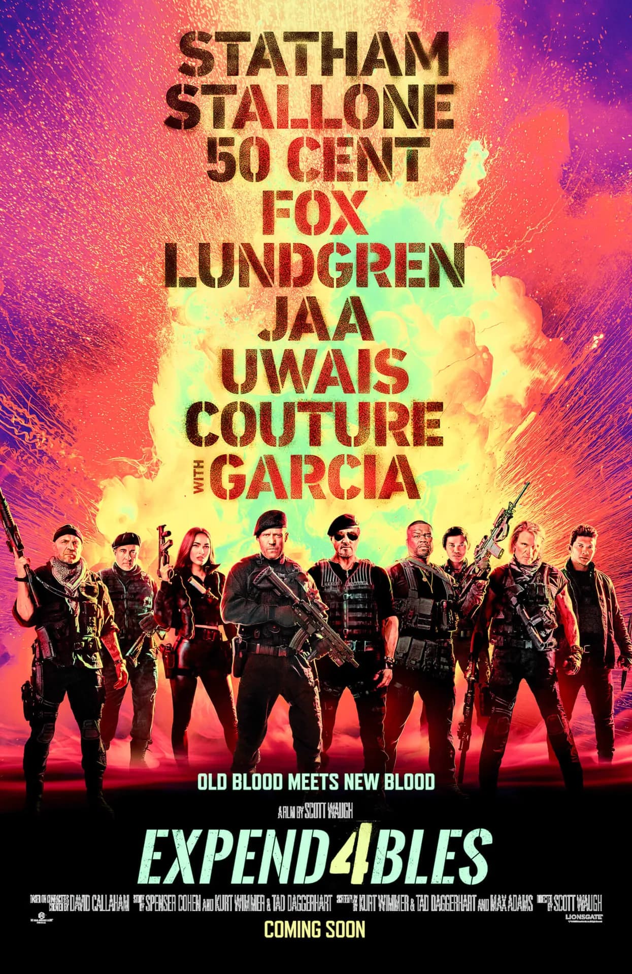 Expen4bles. Film Review. Bob Carver. Movie Poster