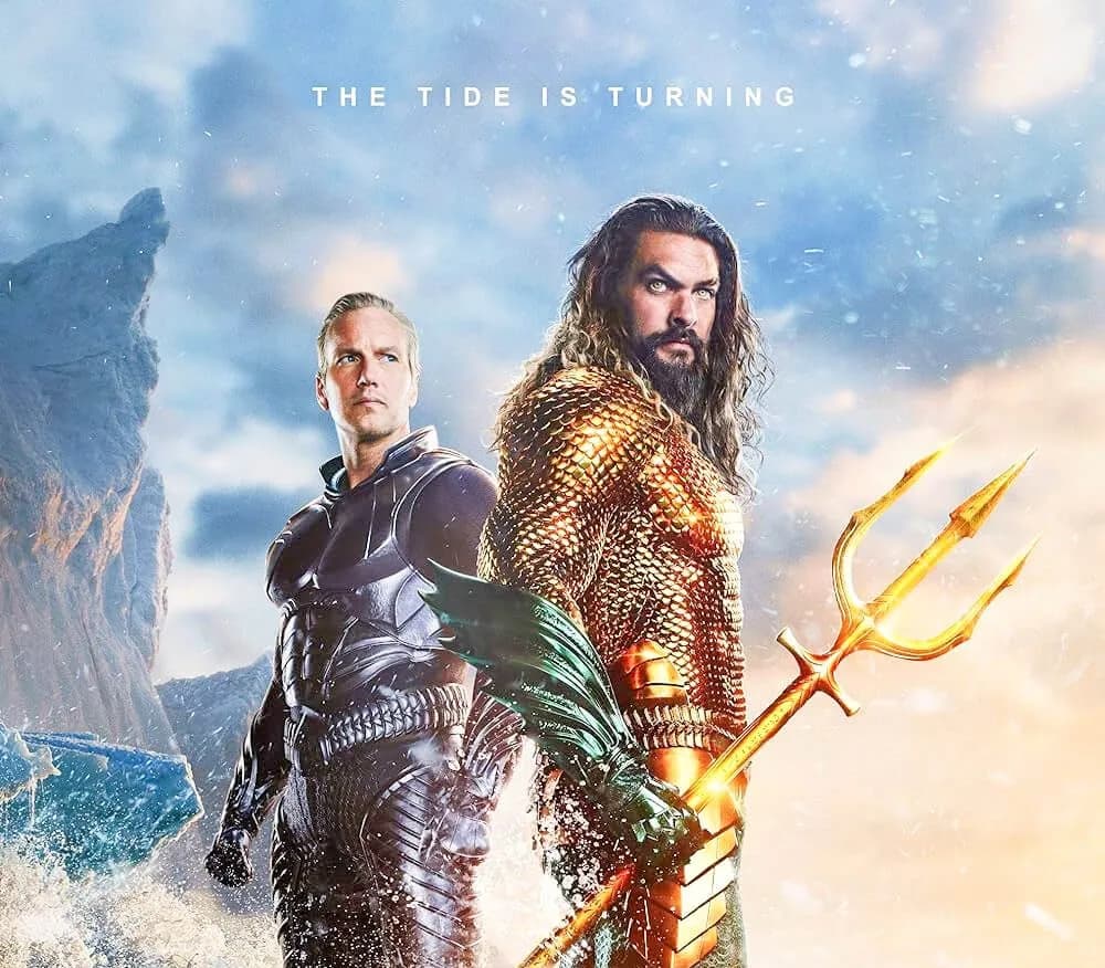 Aquaman and the Lost Kingdom. Film Review. Movie Poster. Box Office 12-24-2023