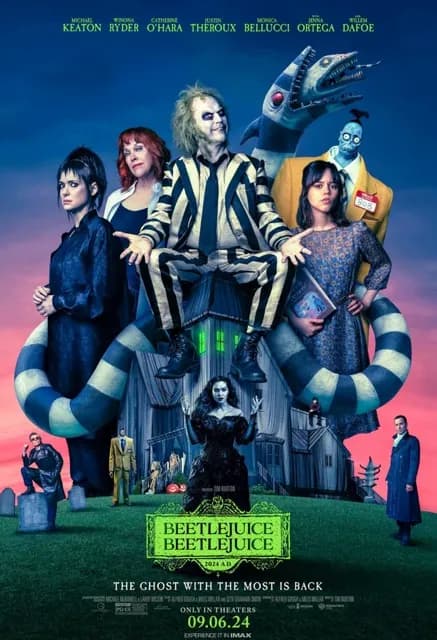 Box Office 9-8-24. Beetlejuice Beetlejuice