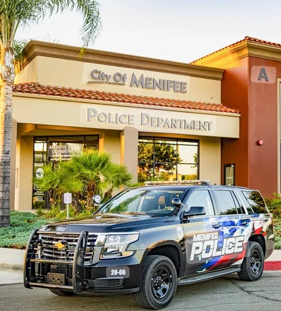 Lockdown at Menifee Hospital. Menifee PD. Menifee Pursuit