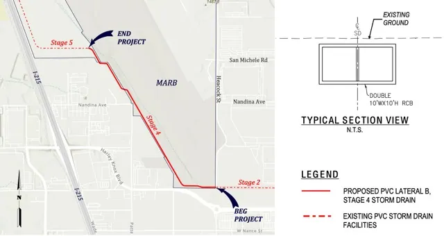 Perris Underground Storm Drain