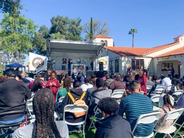 Peace and Unity.The walk culminated on the lawn of City Hall where students were awarded for individual excellence.