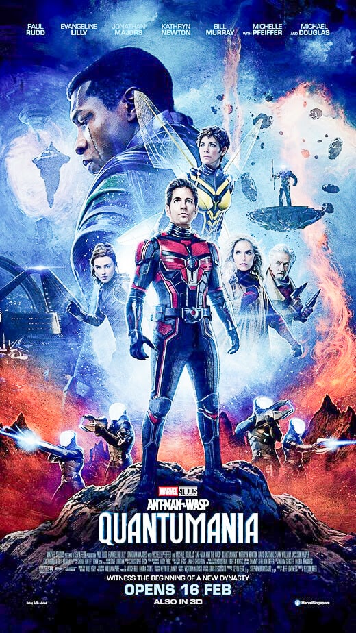 “Ant-Man and the Wasp: Quantumania” movie poster
