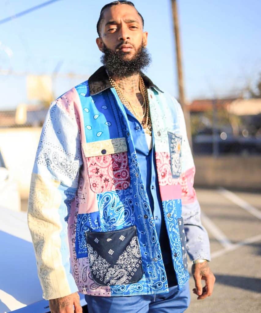 Nipsey Hussle, last known solo post on Instagram
