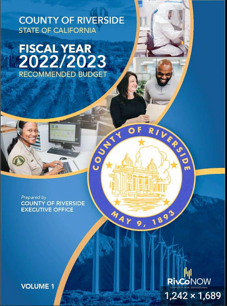 Riverside County Finances