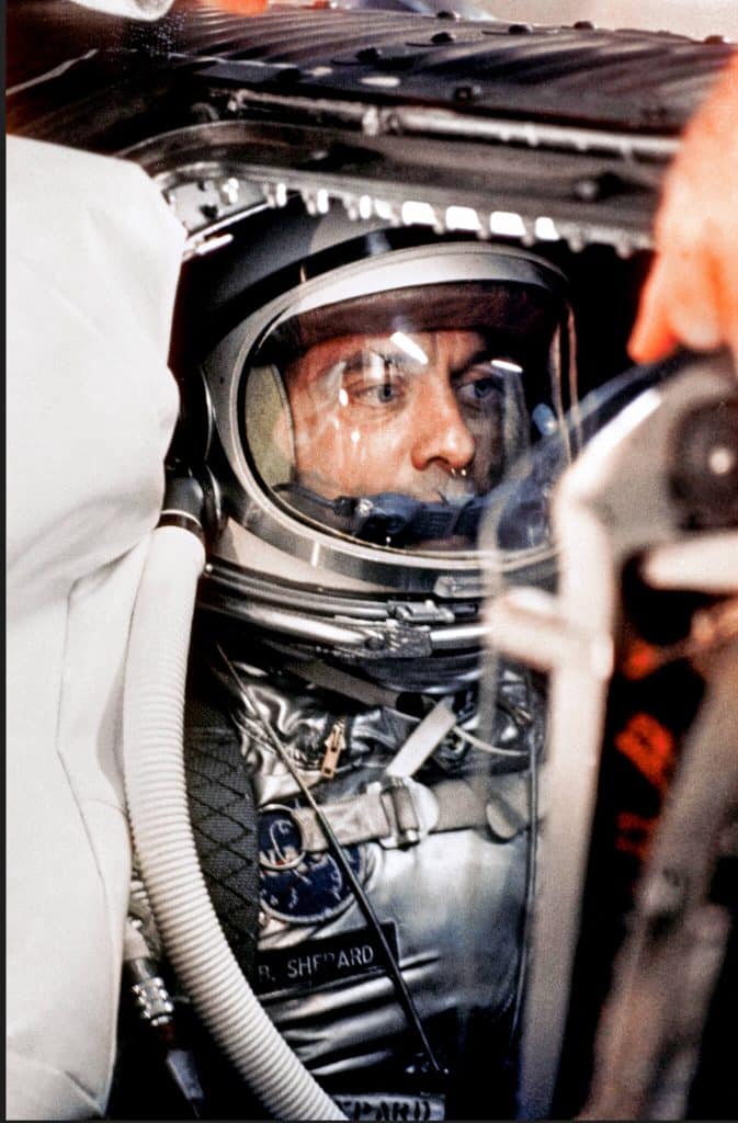 Friday May 5 2023 Alan Shepard in the capsule of Freedom 7 prior to launch on May 5, 1961.