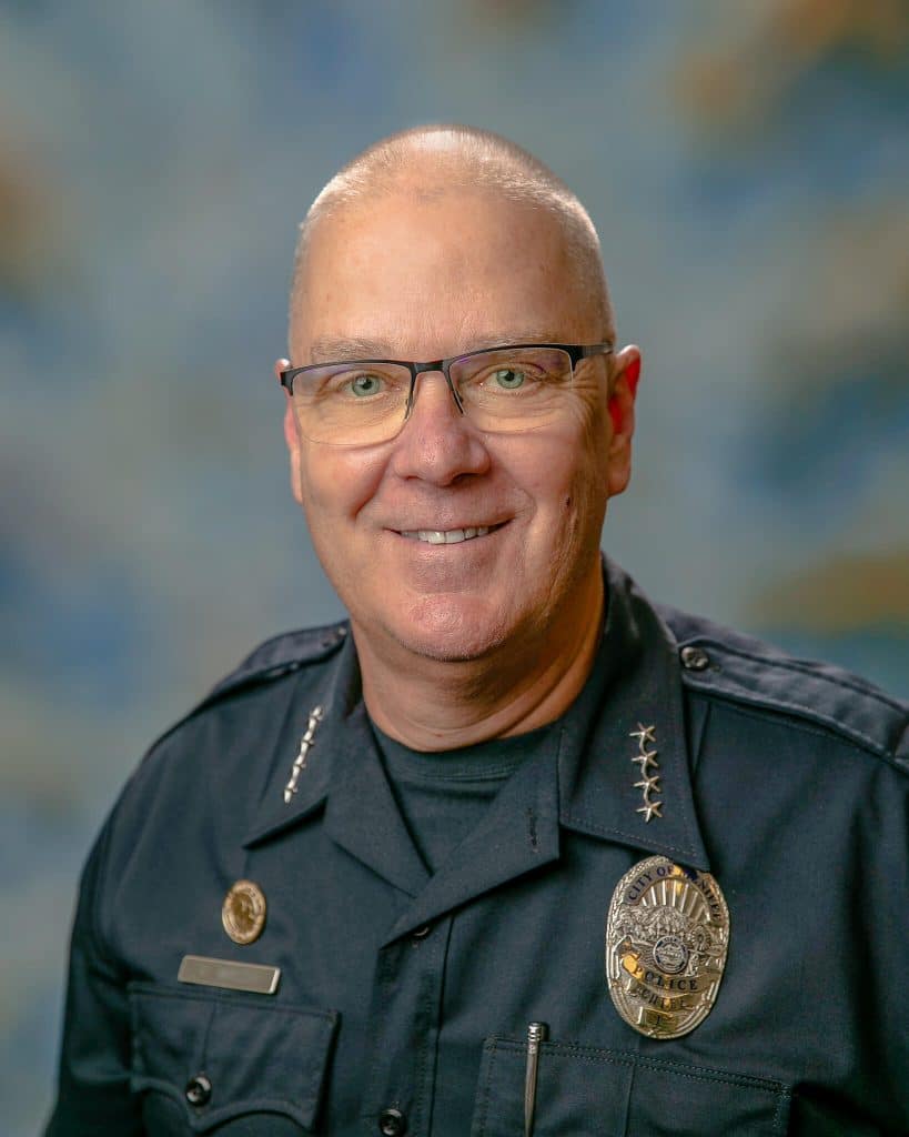 Menifee Police Chief Pat Walsh