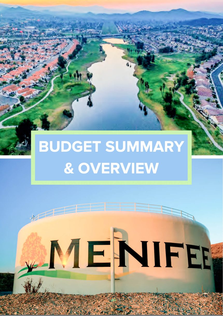 Menifee Budget