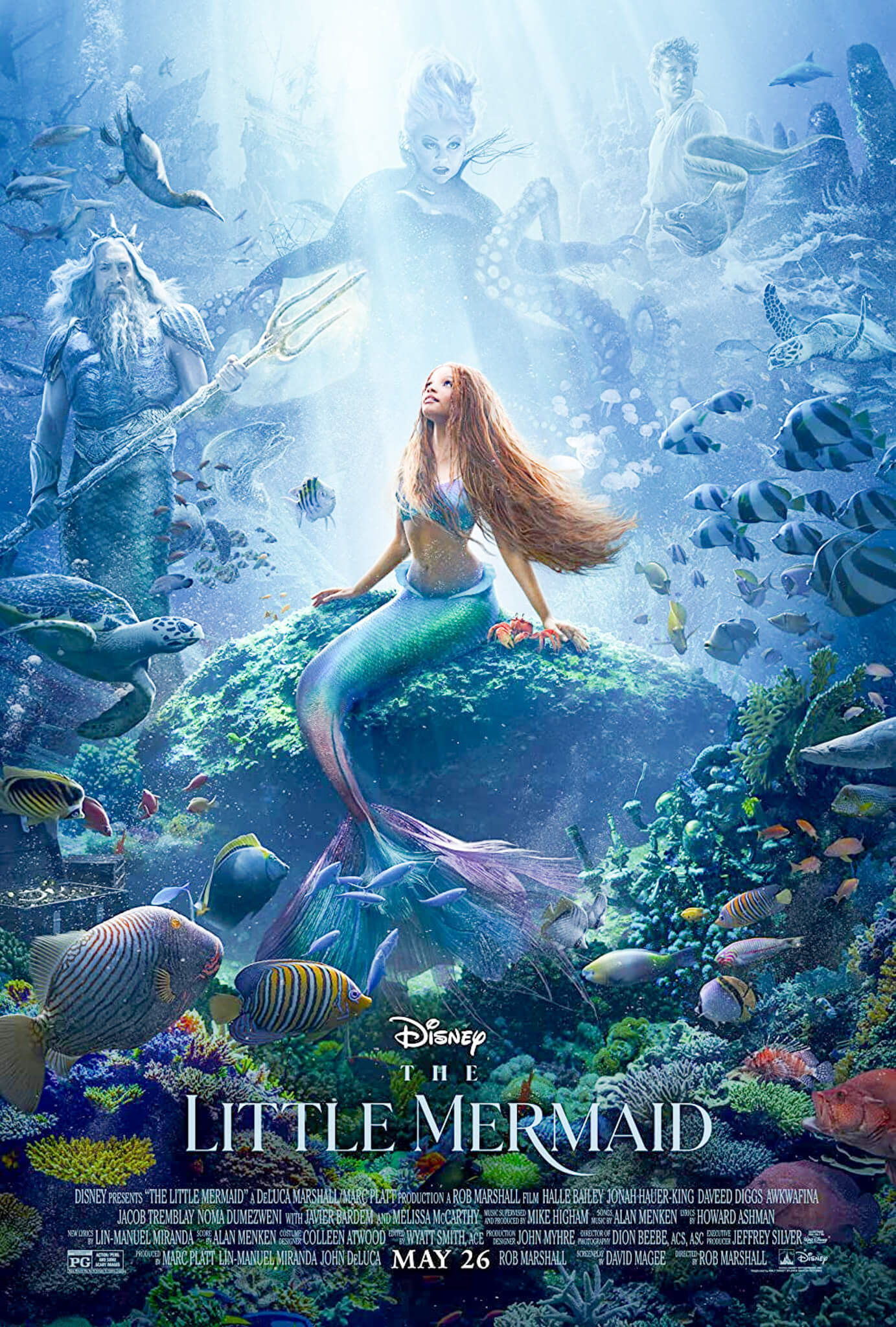 The Little Mermaid 2023 Film Poster
