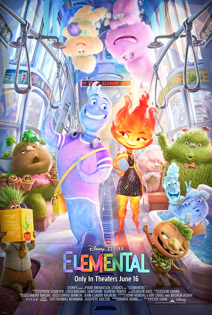 Elemental Film Poster - Triple Feature