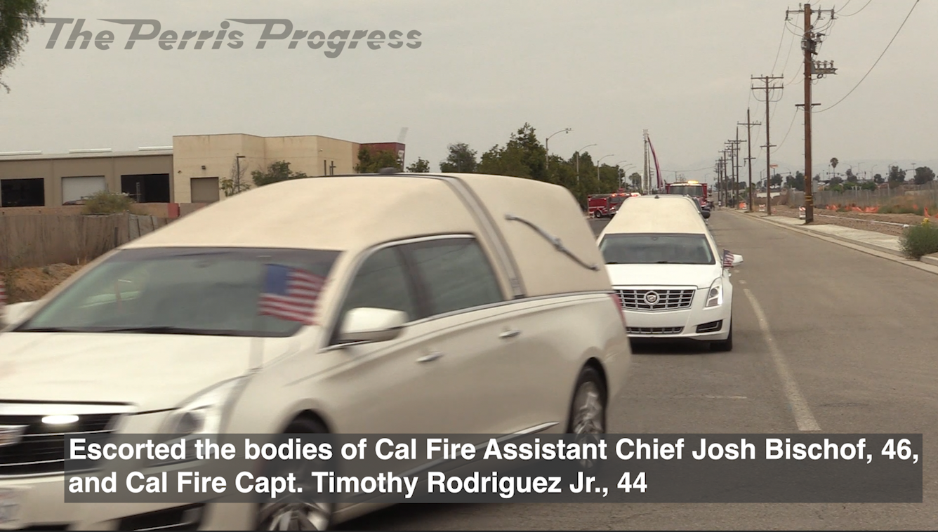 Solemn Procession Honors Fallen Firefighters