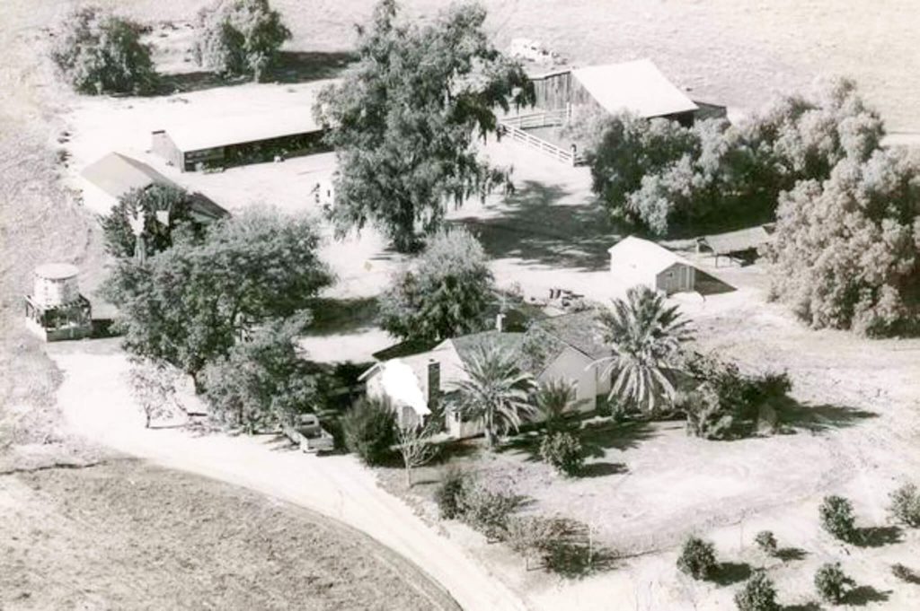 Birth of a City. In 1888, Joseph and Harriet Drake built what may be the oldest house in Menifee on Zeiders Road. Betty and Hercules (Herk) Bouris purchased the home 1951. Betty still lives there today. Credit: Courtesy Betty Bouris
