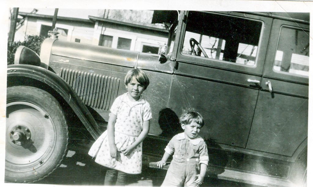 Birth of a City. George and Mary Bouris raised their two children Poula and Hercules (Herk) on the Bouris brothers ranch on Antelope Road. The children walked to the one-room Antelope School, a mile north of their house and fondly remember their two special teachers, Mrs. Heers and Mrs. Snow. Poula married and moved to Los Angeles. Hercules married Betty, and like his father before him, continued to farm in Menifee Valley. Eight years after Herk passed in 2004, the new MUSD elementary School on Canyon Hills Dr., was named in his honor. Credit: Courtesy Betty Bouris