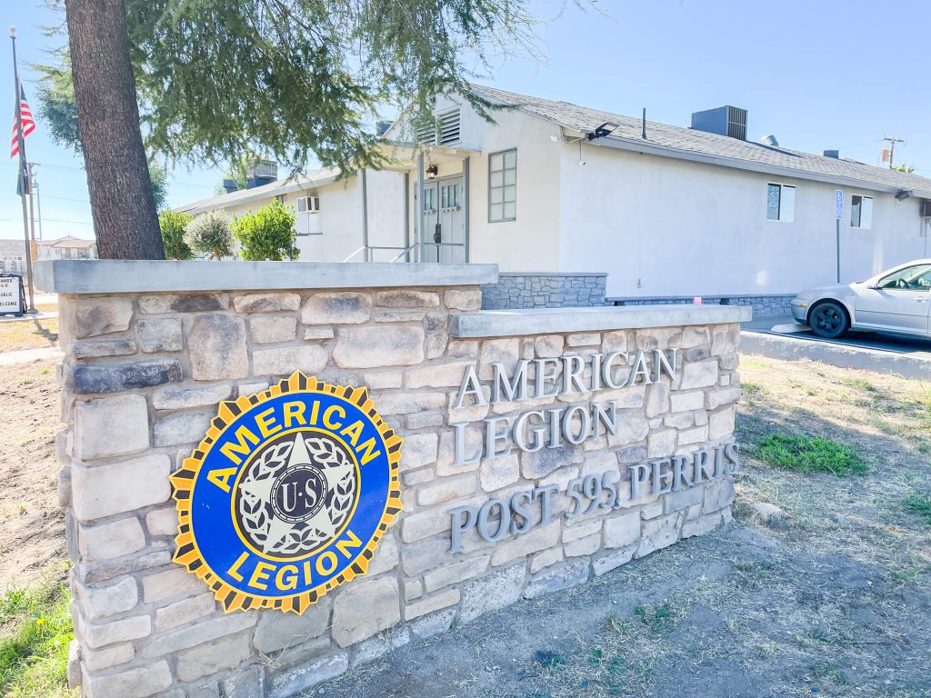 Veterans Day. The members of Perris American Legion Post 595 help civilians as well as veterans. 
Credit: Photo by Don Ray
