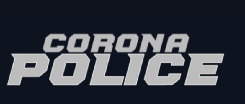 Corona Break In. McKinley Street Standoff. Corona PD logo