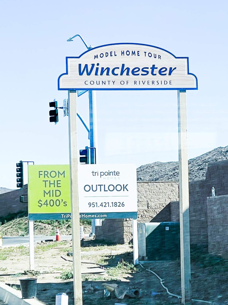 The traffic coming from the rapid development of Winchester will certainly cause congestion with Menifee city limits. Credit: Photo by Don Ray