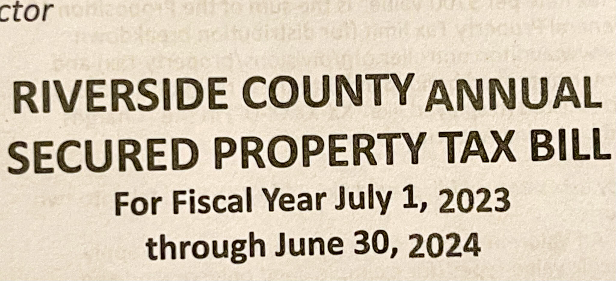 Property taxes. Property Tax Refund