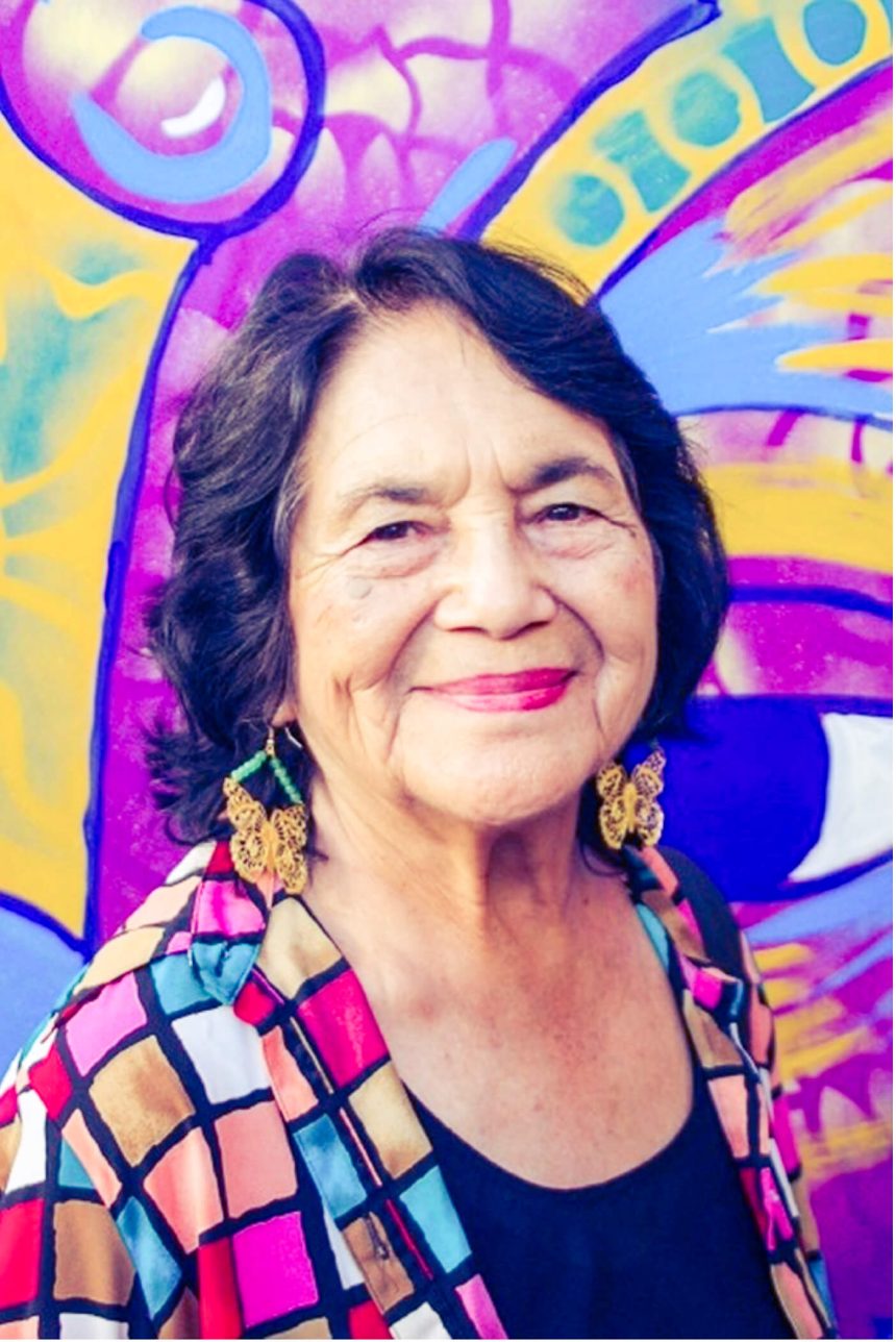 UFW Co-Founder and lifelong activist, Dolores Huerta Credit: Courtesy National Women’s History Museum