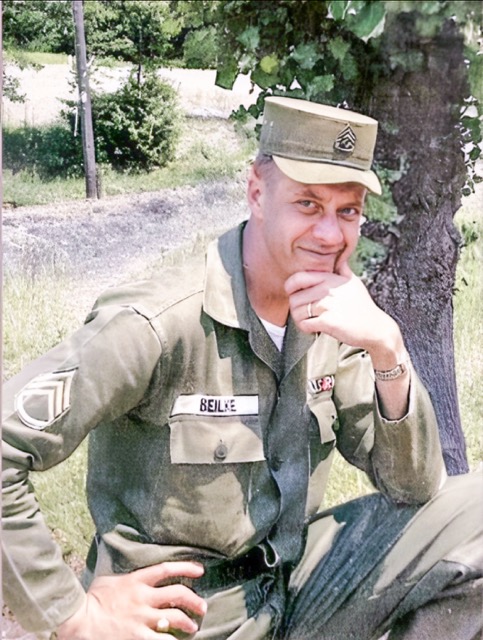 March 29. Caption: Max Beilke while stationed in Korea between 1952-1954. Credit: U.S. Army