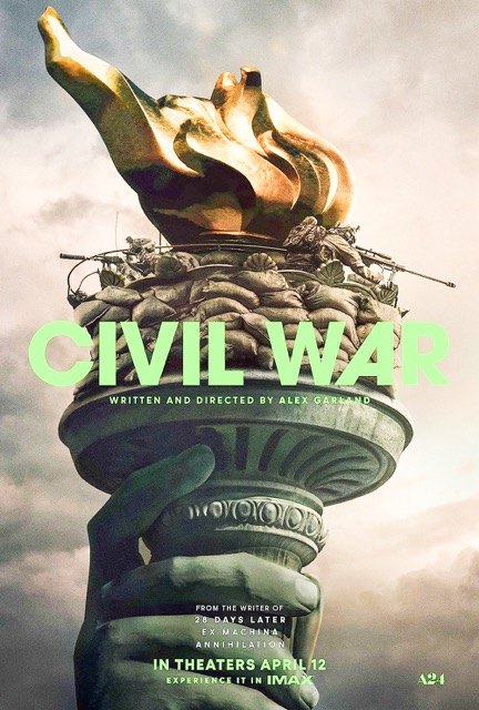 Civil War. Box Office 4-14-24