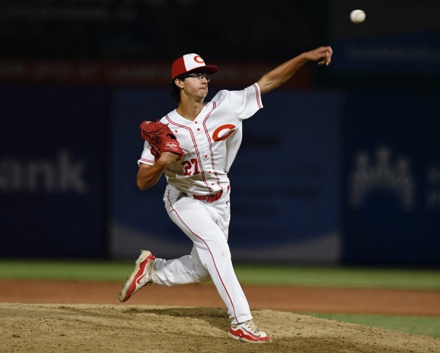 Corona's Ethan Schiefelbein hurled a two-hit shutout.