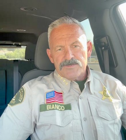 Riverside County Sheriff Chad Bianco’s Instagram last weekend