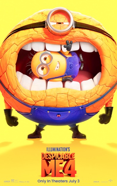 Box Office 7-7-24. Despicable Me 4