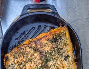 Pizza Oven Cast Iron Salmon