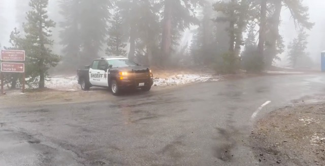 Summer of Extremes. Madera County Sheriff’s Department via Facebook Caption: Screenshot of an august snow surprise video filmed on August 24, 2024 at Minaret Vista in the Inyo National Forest