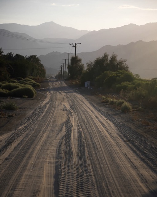 Danger in the Dust: Coachella Valley Residents Struggle to Breathe. Dust from unpaved roads in Thermal contributes to unhealthy particulate pollution in the Coachella Valley. July 16, 2024. 
Credit: Photo by Zoë Meyers for CalMatters
