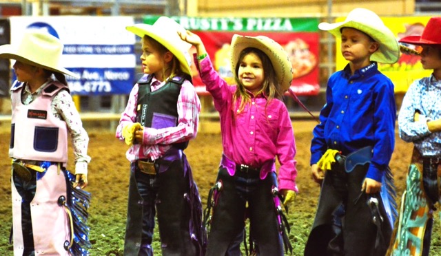 A young cowgirl waves to the crowd before the Ranch rodeo competitions at the 2024 Norco Fair.
Credit: Photo by Gary Evans
