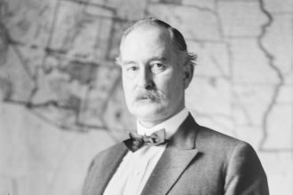 October 25. Interior Secretary in the Warren Harding administration, Albert Bacon Fall was convicted in the Teapot Dome Scandal. 