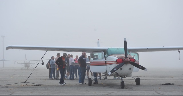 Featured Photos 10-11-24. For the first time in years on the West Coast, Cessna pilots and operators gathered at Corona Airport last weekend to study the intricacies of the Cessna 210, dating back to 1972 models. According to the CPA, the courses “covered the details of every system in the aircraft: flight controls, electrical, hydraulic, fuel, pressurization, propeller, power plant and engine management.” Credit: Photo by Jerry Soifer