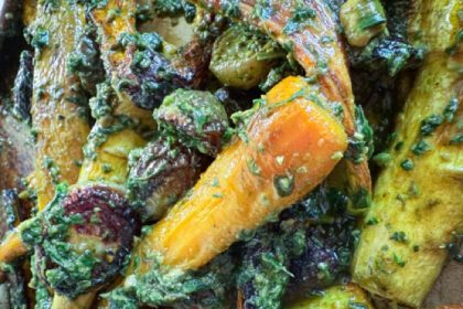 Pesto Roasted Vegetables