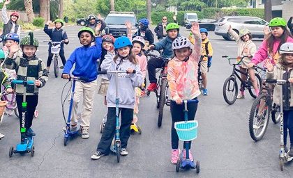 Walk and Roll to School Day. National Walk and Roll to School Day