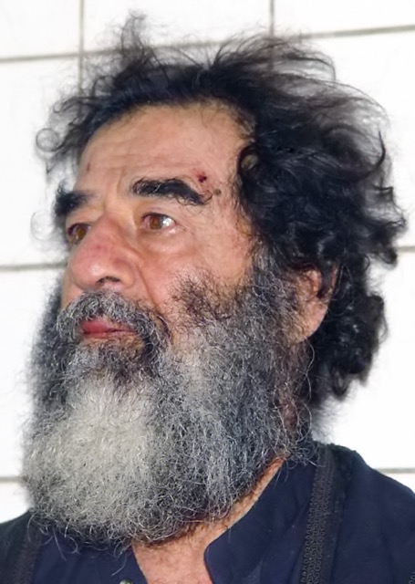 December 13. Saddam Hussein shortly after being captured in 2003