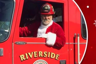 Firefighter Santa