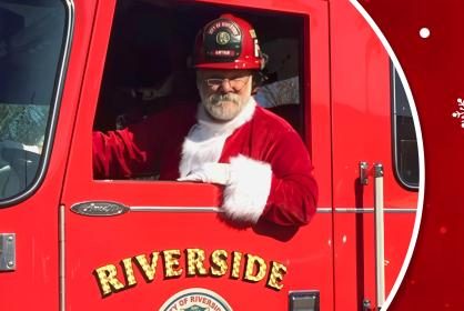 Firefighter Santa