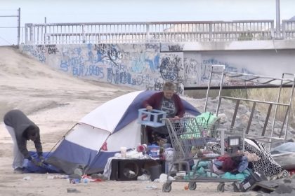 Homeless Population Rises. Riverside BOS file photo