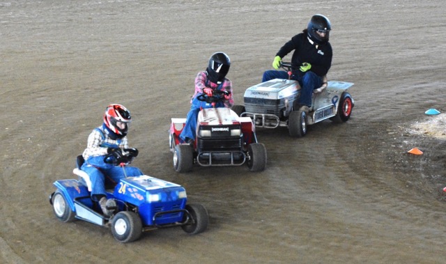 SoCal Lawnmower Racers wow the crowd Saturday afternoon during the 2025 Norco Rodeo held at the George A. Ingalls Equestrian Center.