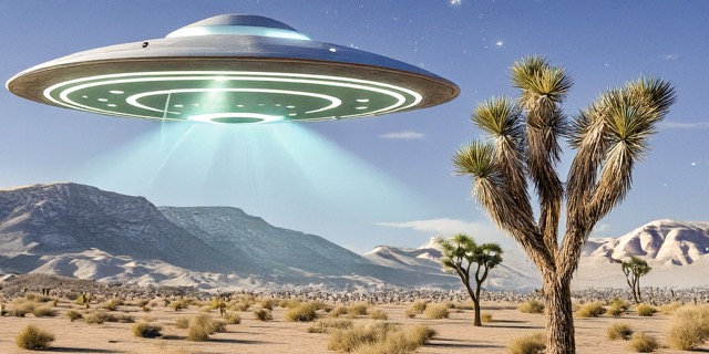 UFO. AI generated art prompted by Connor Forbes