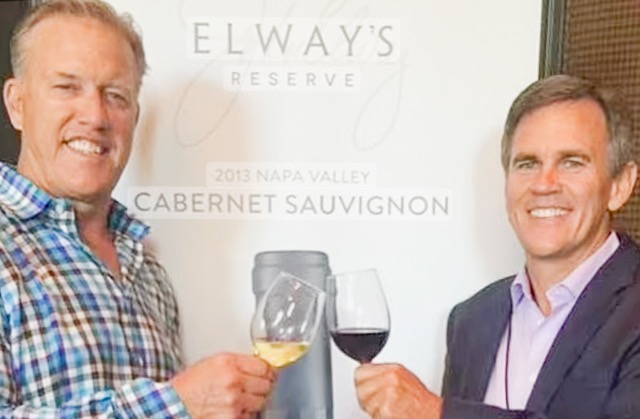 John Elway (L) and Jeff Sperbeck (R) were partners in a winery since 2013. Credit: Facebook