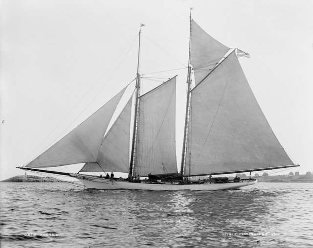 August 22. Schooner America