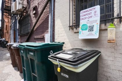 AP Photo/Joshua A. Bickel. Composting