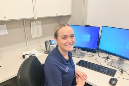 In a year, Gracie Valencia transitioned from Youth Ecology Corps applicant to full-time employee. Credit: EMWD