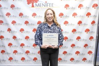 Melinda Conde. Administrator of the year