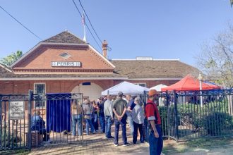 The community comes together to honor the Archibeck Family at the Perris Valley Historical Museum.