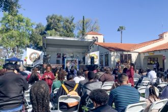 Peace and Unity.The walk culminated on the lawn of City Hall where students were awarded for individual excellence.