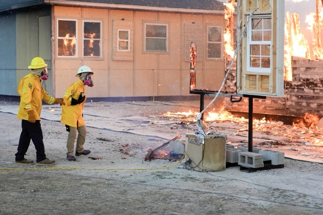 Scientists Burn Homes