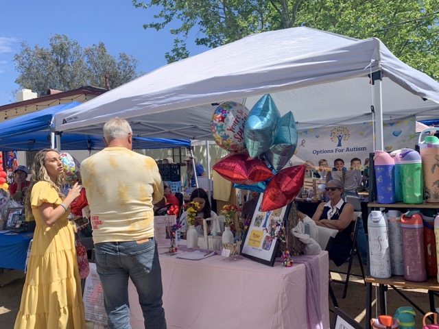 Nonprofit Options for Autism was the featured charity for the April Maddox’s Market
Credit: Mia Rotell